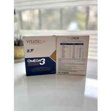 Vıtatech 3in1 Omega Multıvıtamın Multımıneral 30 Softgel 2'li Set