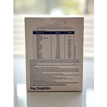 Vıtatech 3in1 Omega Multıvıtamın Multımıneral 30 Softgel 2'li Set