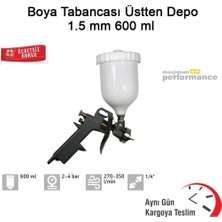 Masterx Master Boya Tabancası E70 Üstten Depolu 1.5 mm 600 ml