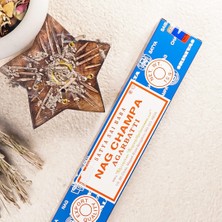 Satya Nag Champa (Agarbatti) Aromalı El Yapımı Masala Çubuk Tütsü