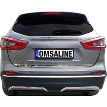 Woodhub Nissan Qashqai Nissan Qashqai Krom Arka Tampon Çıtası 2014 ve Sonrası