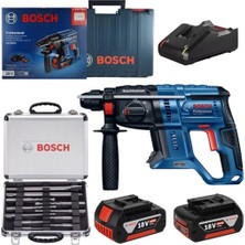 Bosch Gbh 180 Li Akülü Hilti Kırıcı Delici + 11 Parça Sds Set