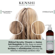 Kenshi 10 Bitkili Keratin & Vitamin & Amino Asit Kompleks Şampuan 250 ml