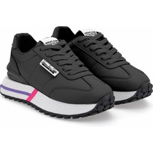 Versace Jeans Couture Siyah Kadın Deri Sneaker 75VA3SH1ZP346899