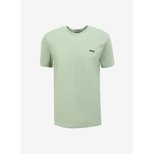 Jeep Mint Erkek Bisiklet Yaka Baskılı T-Shirt J4SM-TST7245