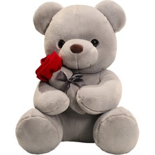 23 cm Rose Bear Plush Toy (Yurt Dışından)