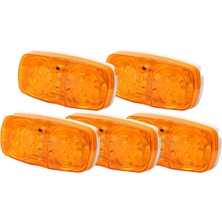 Faith 5x Amber LED Camper Dış Işıklar Rv Römork Işaret Işıkları (Yurt Dışından)