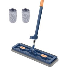 Sunshinee Hoover Yedek Parçaları,büyük Düz Mop, Mop, 360° Döner Susuzlaştırma Kazıyıcılı Mop, Magic Mop 360° Susuzlaştırma Kazıyıcılı Mavi (Yurt Dışından)