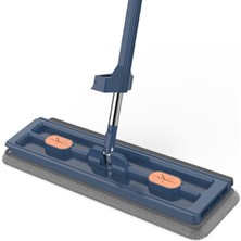 Sunshinee Hoover Yedek Parçaları,büyük Düz Mop, Mop, 360° Döner Susuzlaştırma Kazıyıcılı Mop, Magic Mop 360° Susuzlaştırma Kazıyıcılı Mavi (Yurt Dışından)