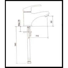 Artema Armix Form Lavabo Bataryası, A41363