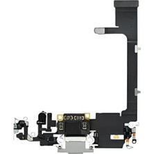 Tkgz Apple iPhone 11 Pro Şarj Soketi Kulaklık Soketi Full Beyaz