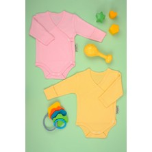 Bebe Tospik 2/'li Pamuklu Vyaka Uzun Kollu Çıtçıt Body Zıbın