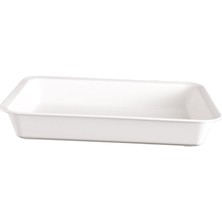 Savakan Gıda Tepsisi Dikdörtgen Yemek Tabağı Kamp Ev Partisi Için 33.88CMX25.9CMX5CM (Yurt Dışından)