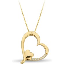 ÇGK KUYUMCULUK Kalp Altın Kolye KLYCGK161