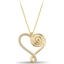 ÇGK KUYUMCULUK Kalp Altın Kolye KLYCGK162