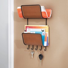 Bosphorus Mektupluk Ve Anahtarlık Düzenleyici Vegan Deri Kaplama 2 Katlı