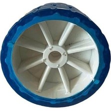 Lastik Takoz - Yan Dayama / Şeffaf Mavi