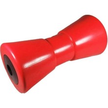 Lastık Takoz - Oval 22CM / Renklı Kırmızı