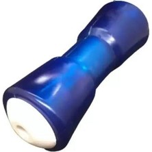 Lastık Takoz - Oval 20CM / Renklı Şeffaf Mavi