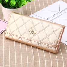 Moda Debriyaj Fermuarlı Taç Madeni Para Cüzdanı (Yurt Dışından)