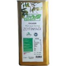 Bio Yaşam Organik Soğuk Sıkım Zeytinyağı 5 lt