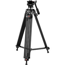 Pdx 24FİLM 508B Pro Profesyonel Video Tripod 190CM 9 kg Taşıma