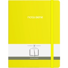 Victorias Journals Victoria's Journals Nota Bene Classic Sert Kapak Defter, 19X25 Cm, Çizgili