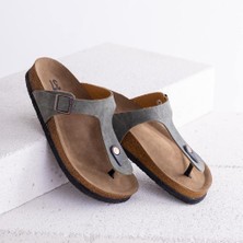 Ayakkabı Kapınızda Unisex Birkenstock Tarzı Günlük Ortopedik Terlik