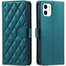 MY Boutique1 Iphone 12 Için Telefon Kılıfı Kart Yuvaları Tutucu Flip Folio Cüzdan El Kayışı (Yurt Dışından)