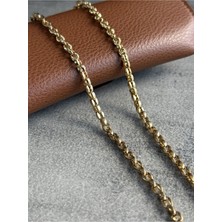 CAPO By Aytaç Yamaç 65CM Gold Renk Link Zincir Erkek Çelik Kolye