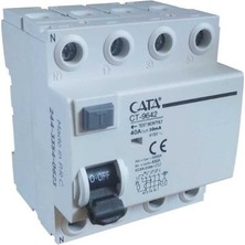 Cata CT-9642 40A 30MA Kaçak Akım Rölesi