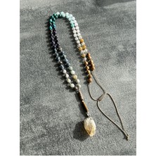 CAPO By Aytaç Yamaç Sitrin Doğal Taşlı El Yapımı Çakra Kolye