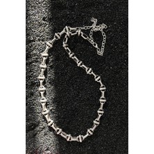 CAPO By Aytaç Yamaç Geçmeli Figürlü Denizci Tarzı Unisex Kalın Zincir Kolye