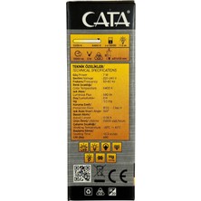 Cata CT-4079 7W 6400K (Beyaz Işık) E14 Duylu LED Buji Ampul (10 Adet)