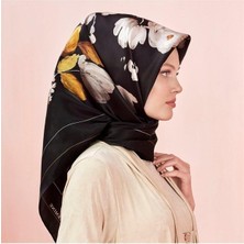 Armine Özel Nostalji Serisi Twill Ipek Eşarp Modelleri 8128D-09