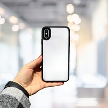 Mobil Mix Iphone Xs Max Yanları Renkli Silikon Parlak Arka Yüzeyli Tlp Tiger Hibrit Kapak