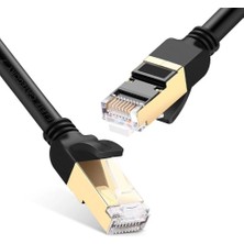 SpeedUF 1 Metre Cat7 Patch Kablo Cat 7 Stp Ethernet Kablosu 10GBPS Internet 600 Mhz Band Genişliği