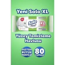 Solo Tüm Yüzeyler Islak Temizleme Havlusu Xl 2'li 160 Yaprak