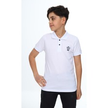 Angelos Girls Erkek Çocuk Polo Yaka T-Shirt 5-14 Yaş LXB018