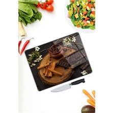Aylina Cam Kesme Tahtası 25 x 35 cm