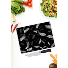 Aylina Tüyler | Cam Kesme Tahtası |  25 x 35 cm