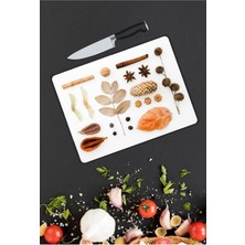 Aylina Mutfak | Cam Kesme Tahtası |  25 x 35 cm