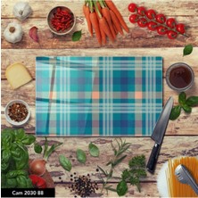 Aylina Baskılı Cam Kesme Tahtası |temperli Cam |  25 x 35 cm