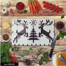 Aylina Baskılı Cam Kesme Tahtası |temperli Cam |  25 x 35 cm