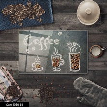 Aylina Baskılı Cam Kesme Tahtası |temperli Cam |  25 x 35 cm