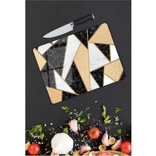 Aylina Mutfak | Cam Kesme Tahtası |  25 x 35 cm