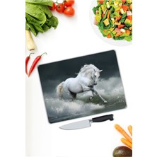 Aylina At | Cam Kesme Tahtası |  25 x 35 cm