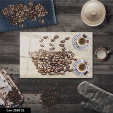 Aylina Baskılı Cam Kesme Tahtası |temperli Cam |  25 x 35 cm