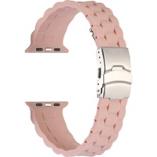 Teleplus Watch 7 45MM Kordon Mat Silikon Ayarlanabilir KRD72 Pembe