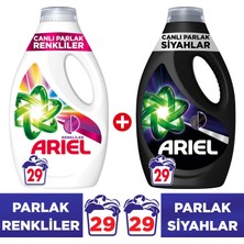 Ariel Canlı Parlak Renkli ve Siyah Sıvı Çamaşır Dtj 29 Yık